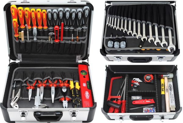 Bestückter Werkzeugkoffer